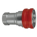 C101BOP-08 1/2" C100BOP SERIES ISO-B HYDRAULIC COUPLER FOR BOP SERVICE WITH FEMALE PIPE (NPTF) THREAD