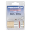 C6:PAK RETAIL PACKAGED 3/8" AUTOMOTIVE COUPLER WITH 3/8" FEMALE PIPE (NPT) THREAD