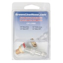 CP1:PAK RETAIL PACKAGED 1/4" AUTOMOTIVE NIPPLE WITH 1/4" MALE PIPE (NPT) THREAD