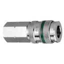 CH60 1/4" PREMIUM HIGH-FLOW CEJN COUPLER WITH 1/4" FEMALE PIPE (NPT) THREAD