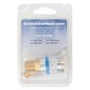 C21-03:PAK RETAIL PACKAGED 1/4" INDUSTRIAL COUPLER WITH 3/8" MALE PIPE (NPT) THREAD