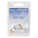 CP21:PAK RETAIL PACKAGED 1/4" INDUSTRIAL NIPPLE WITH 1/4" MALE PIPE (NPT) THREAD