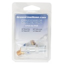 CP25-02:PAK RETAIL PACKAGED 3/8" INDUSTRIAL NIPPLE WITH 1/4" MALE PIPE (NPT) THREAD