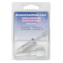 CP28:PAK RETAIL PACKAGED 1/4" LINCOLN NIPPLE WITH 1/4" FEMALE PIPE (NPT) THREAD